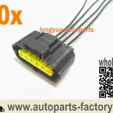 Longyue 10 шт. 4 способ датчики воздушного потока датчик расхода воздуха разъем метр 96FP12B579AB 96FP-12B579-AB 12"