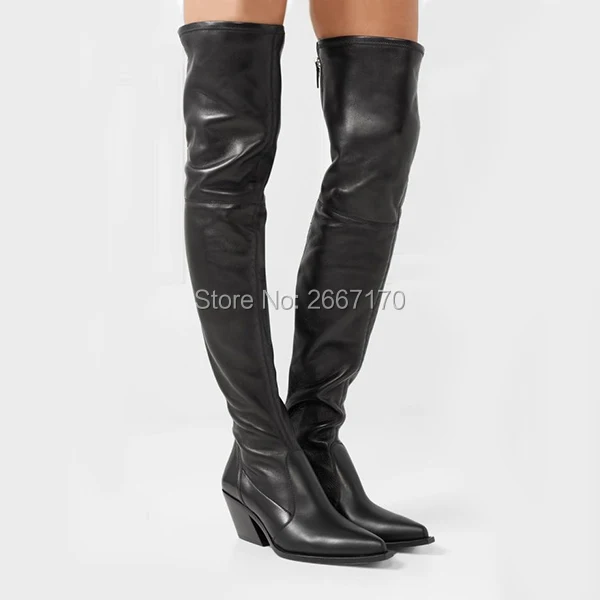 stacked cuban heel