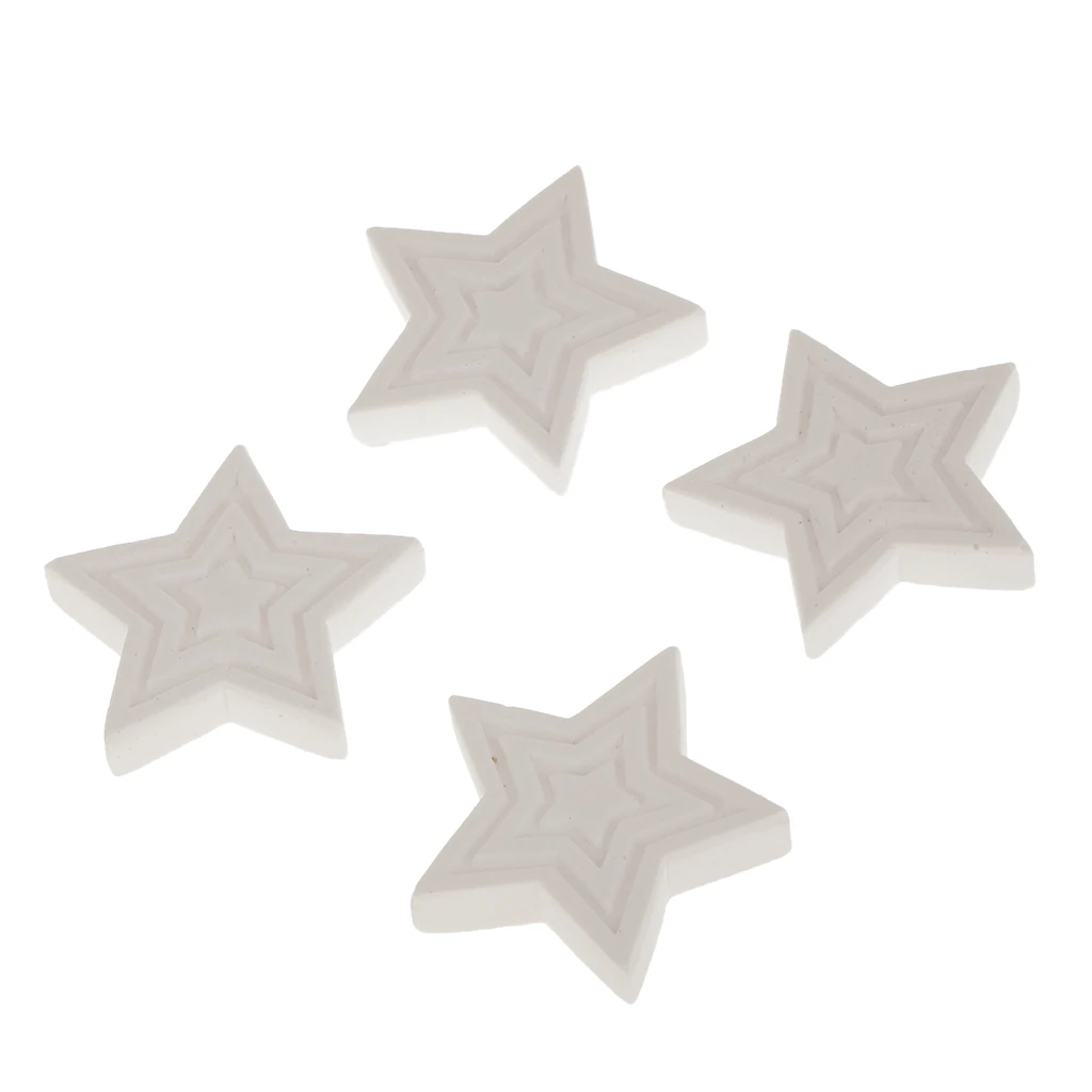DIY Air Freshener Aromatic Home Fragrance Essential Oil - Star Shaped Handmade Ornament 