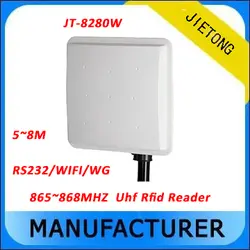 865 ~ 868 МГц ISO-18000 6C протокол 5 м Mid-range UHF RFID пассивный Считыватель RFID с wifi интерфейсом связи + Бесплатный sdk & Tag