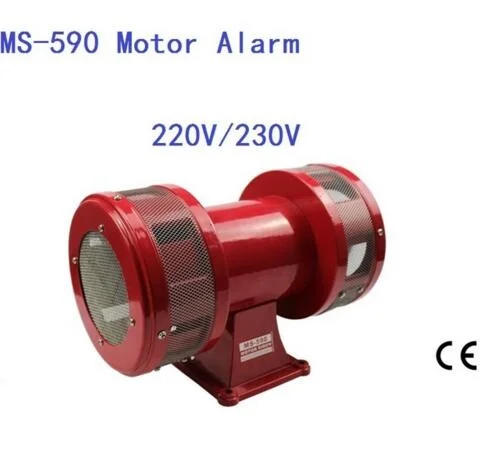 MS-590 Motor Driven Metal Horn Industry Boat Alarm Air Raid Siren 160db