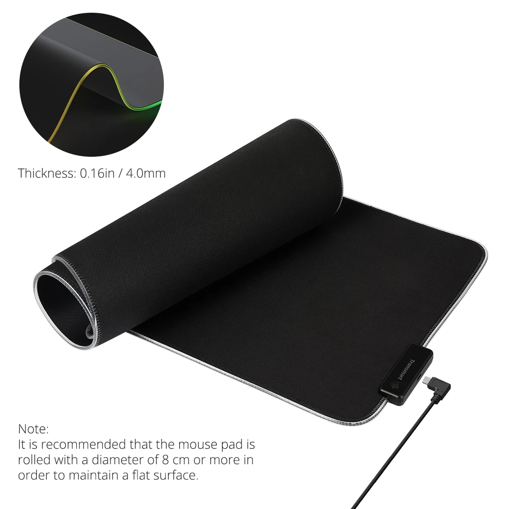 Tronsmart Spire Large Mouse Pad Gaming Mouse Pad Gamer RGB Compupter Mouse Pad with Soft Cloth Surface, Non-slip,Waterproof (6)