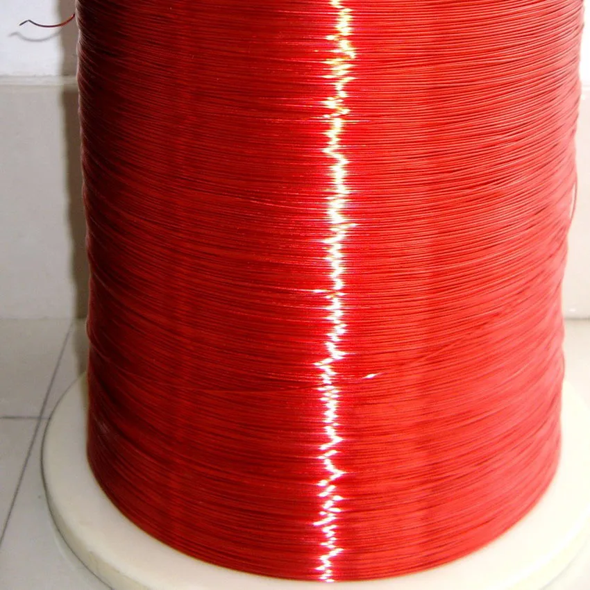 

Red Magnet Wire 0.8 mm Enameled Copper wire Magnetic Coil Winding 1 merter