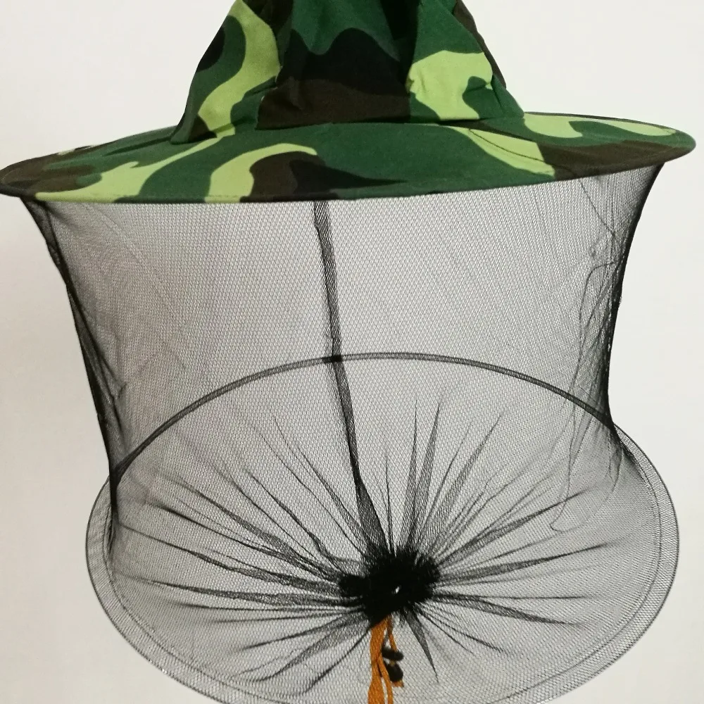 Специальный камуфляж пчелы ведение hat шлем и костюм Дикий анти-москитные