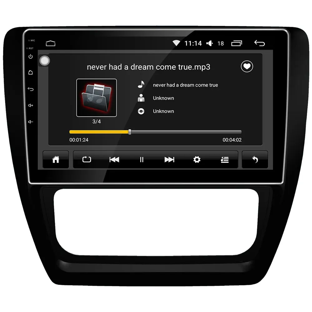 Clearance 10.1" IPS 4G DSP Carplay Android 8 Octa Core 4GB RAM 64GB ROM Car DVD Multimedia Player Stereo For Volkswagen Sagitar 2012-2018 5