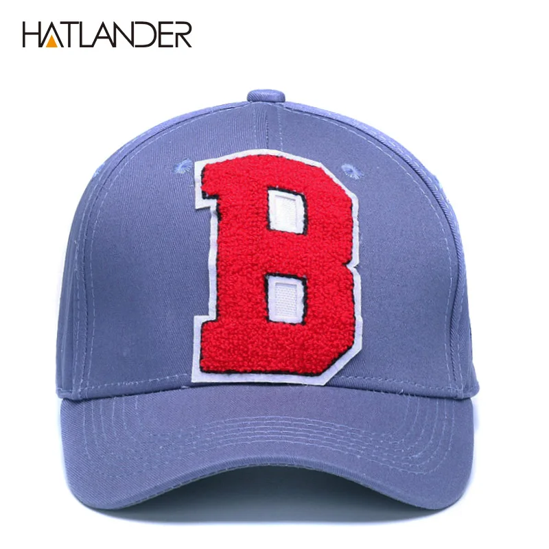 Hatlander бренд Буквы B бейсбольная кепка для мужчин спортивные кепки для улицы женские солнцезащитные шапки для бега bone gorras изогнутый Регулируемый бейсболка кепка