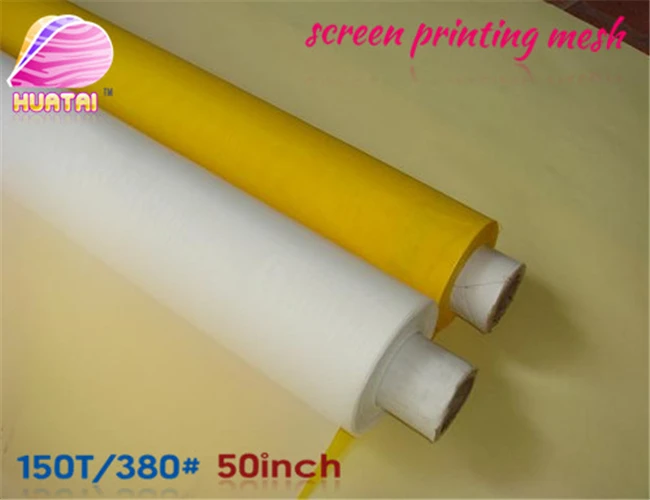 

high quality polyester silk screen mesh 150T(380#)*127CM(50" width )good quality free shipping with fast delivery