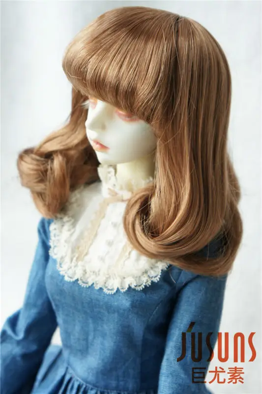 JD117 1/3 Полный взрыва Природы вьющиеся парик для BJD куклы груша кудрявые SD BJD парики