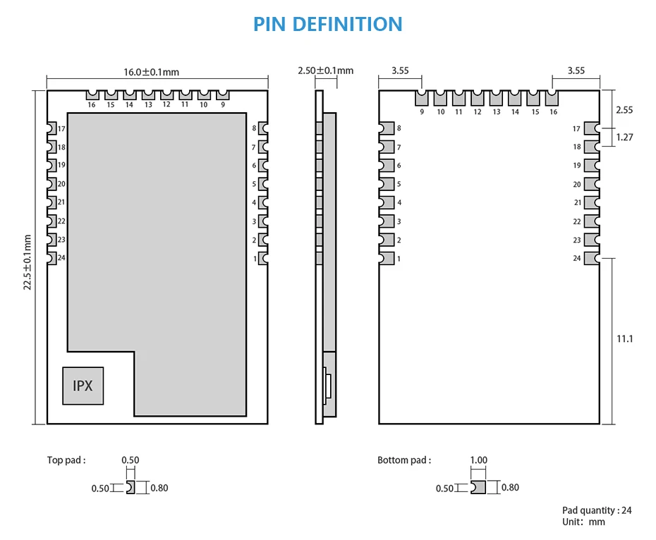 E18-2G4Z27SI CC2530 Zigbee (5)