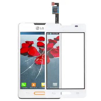 

3.8“ Touch Panel Front Screen Outer Glass Touch Outer Cover Panel LENS For LG Optimus L4 II/E440 Touch screen