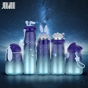 

JOUDOO Cute Space Star Stainless Steel Thermos Bottle Cute Tumbler Thermal Vacuum Flask Thermos Cup for Kids Christmas Gifts 35