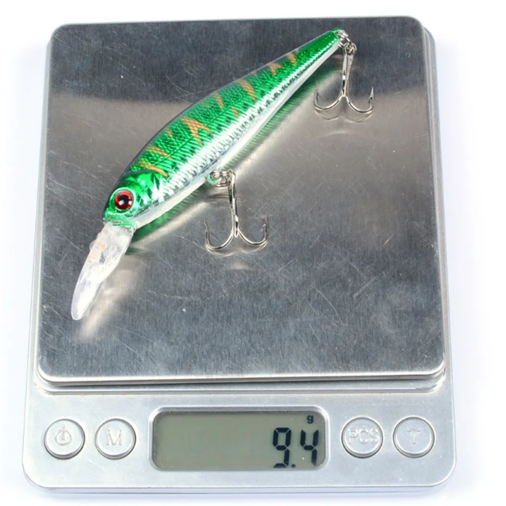 1pcs Classic Minnow Fishing Lure Hard Artificial Bait Bionic 3D Eyes 10cm 9.4g Fishing Wobblers Crankbait Plastic Fish Tackle 1pcs Classic Minnow Fishing Lure Hard Artificial Bait Bionic 3D Eyes 10cm 9.4g Fishing Wobblers Crankbait Plastic Fish Tackle