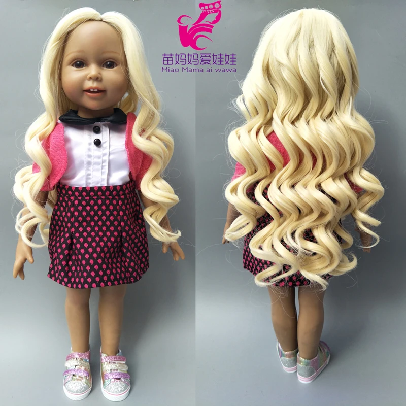 blonde doll hair