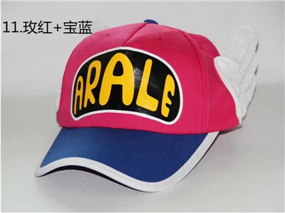 Японский аниме милый Dr. Slump Arale Angel Wings аниме шляпы для косплея Лето оберточная Стеклопластиковая для взрослых Размер - Цвет: Rose Blue