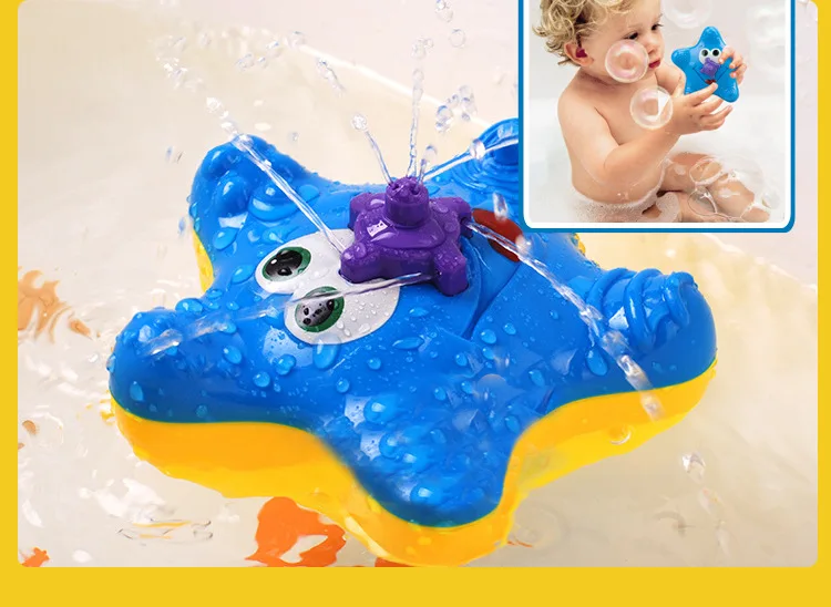 Дропшиппинг Купание воды ванны игрушка Морская звезда Детские стильные игрушки для плавания