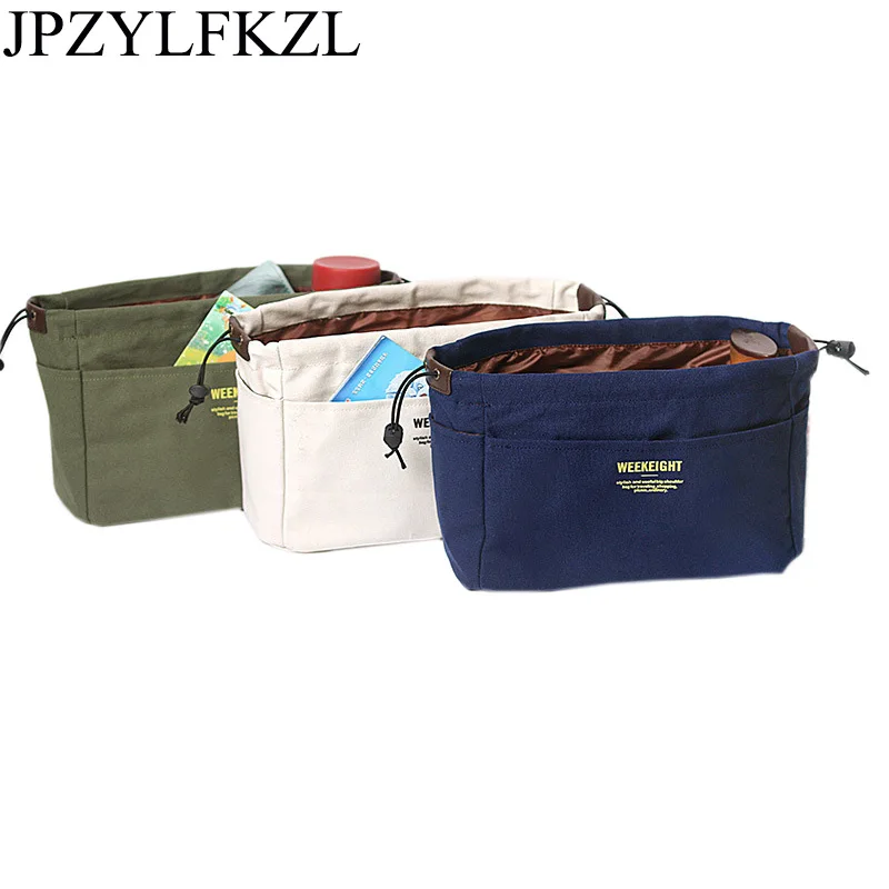

JPZYLFKZL Waterproof Canvas Hanging Storage Bag Bed Bedside Sundries Organizer Toy Books Magazines Phone Storage Multi Pocket