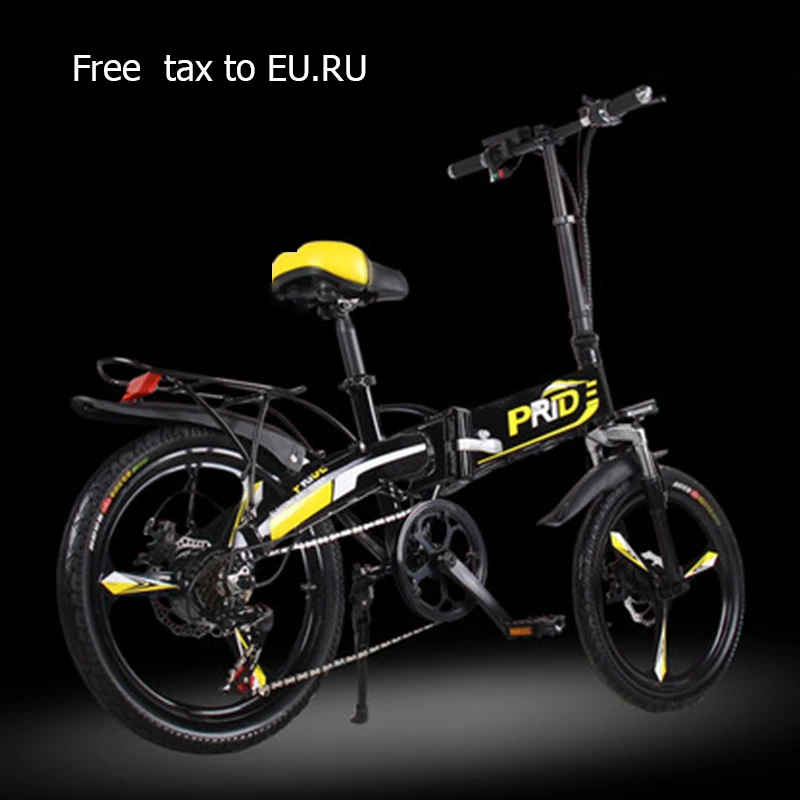 Excellent Bike 20 -inch Aluminium Foldable Electric Bike 48v12. 5a Lithium Battery 350 W Mighty Scooter Mountain And Bike Snow Bike 2