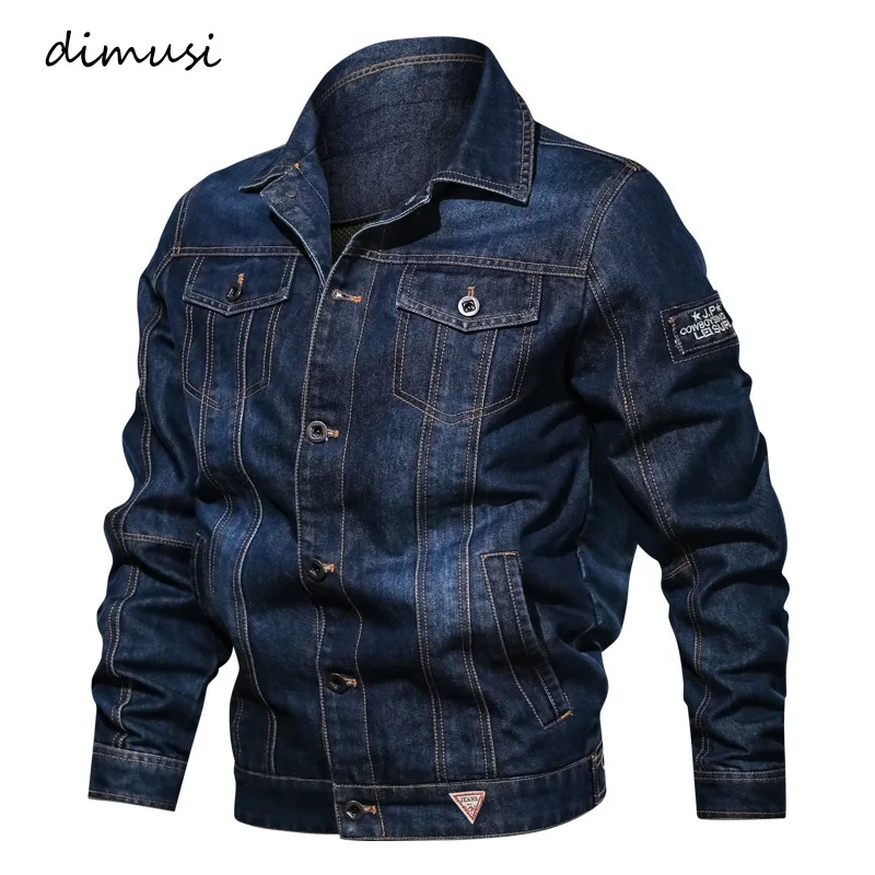 DIMUSI Spring Mens Denim Jacket Trendy Fashion Ripped Denim Jacket Mens Jean Jackets Male Bomber Windbreaker Cowboy Coats 6XL DIMUSI Spring Mens Denim Jacket Trendy Fashion Ripped Denim Jacket Mens Jean Jackets Male Bomber Windbreaker Cowboy Coats 6XL
