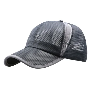 

1PC Men Caps Casual Quick Dry Portable Mesh Sports Baseball Helmets Sports Caps Baseball Caps For Outdoors Activities