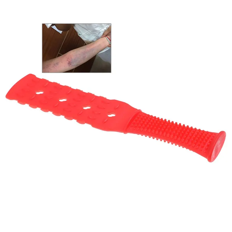 Flexible Back Take Sha Plate Hammer Messager Massage Sticks Tool With Handle Message Tool For Relaxing Body Massage