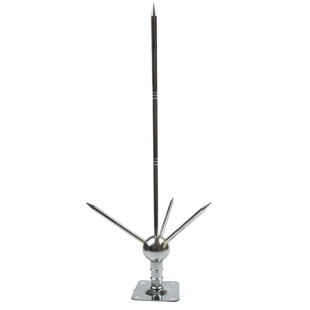 Chapeamento de Cobre Casa de Lightning Grande de Aterramento de Proteção contra Raios Branco Rod 1 m