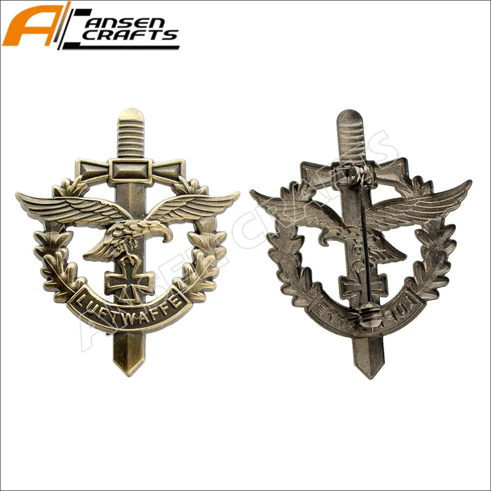 WW2 GERMAN MILITARY LUFTWAFFE WITH IRON CROSS EAGLE BADGE50063 Badges