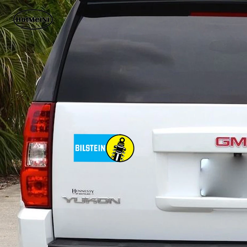 HotMeiNi автомобильный Стайлинг 3D стикер водонепроницаемый Bilstein гоночный ралли Авто