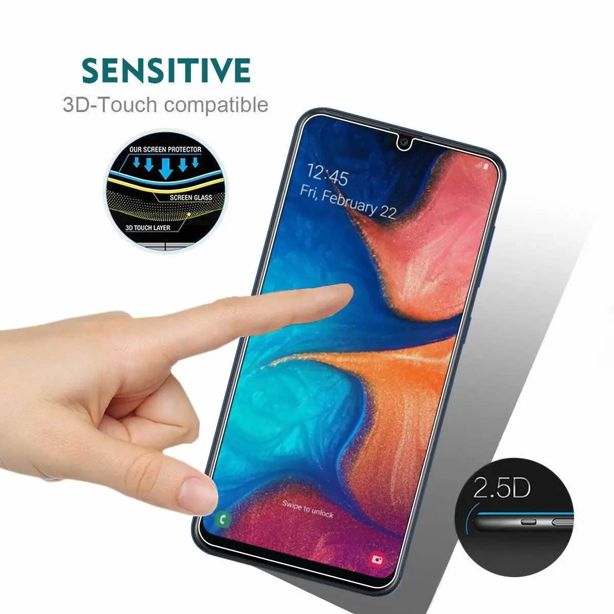Стеклянная пленка 2 5D для Samsung Galaxy M20 M30 M10 стекло A60 A70 A80 A90 A10 A20 A30 A40 A50 ультратонкое