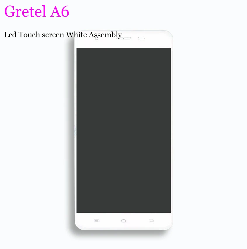 

NEW test ok LCD Display+Touch Screen for Gretel A6 Screen Digitizer Assembly Replacement with tools