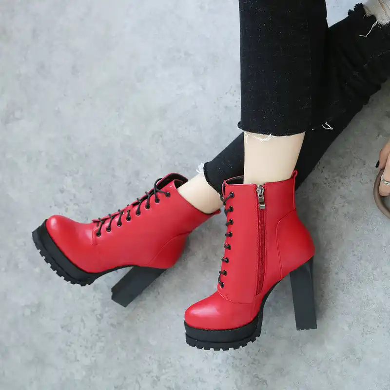 Block high heel boots Clearance