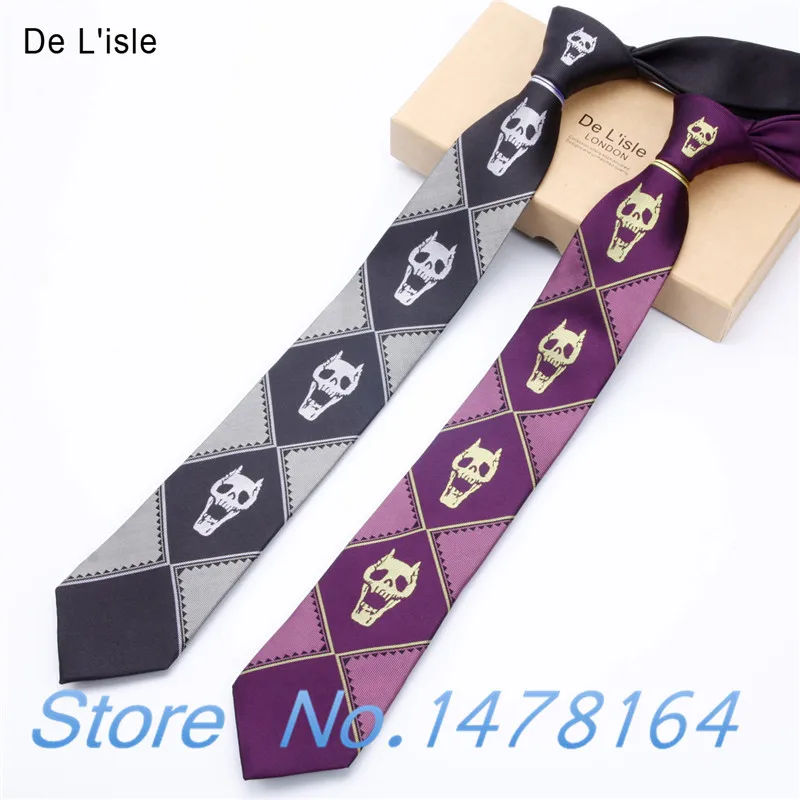 

New high quality 1PC JOJO JoJo's Bizarre Adventure KILLER QUEEN Heavens door Kira Yoshikage Tie Cosplay Costumes Free shipping