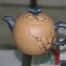 Настоящий исинский чайник у Олега без подделки Художника XIAN HONG MEI Ручная работа творчество; XIAO YING HU 240 мл