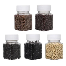 500 шт./партия, Силиконовые микро-звенья для наращивания волос, бусины, косы для волос, крюк-удлинитель, петля, плоскогубцы, инструменты для наращивания волос, аксессуары для укладки волос