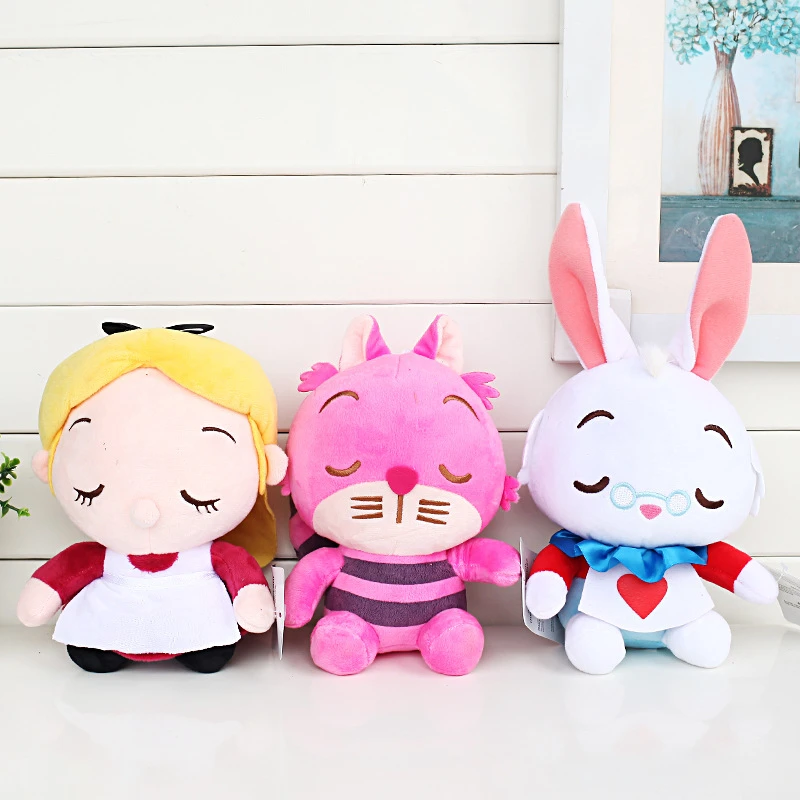 alice in wonderland stuffed rabbit