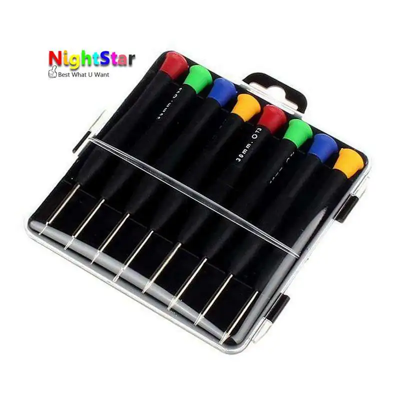 

8 in1 Screwdriver Precision Mini Pocket Screwdriver Repair Tools Set For iphone xiaomi Cell Phone Huawei P