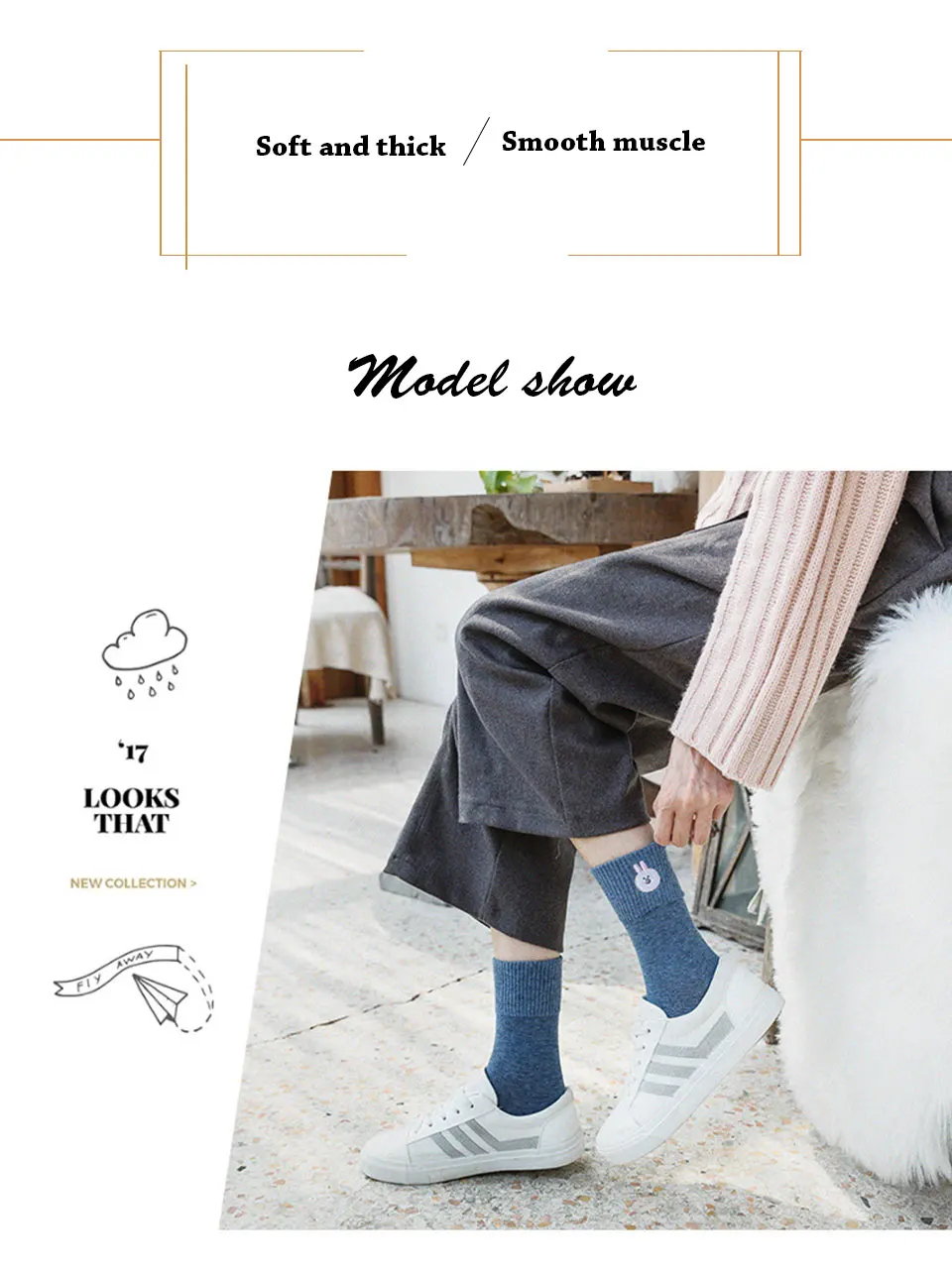Hot Fashion Cartoon Cute Short Socks Women Harajuku Comfortable Lovely Girl Cotton Sock Comfortable Lovely In Spring Summer (6)