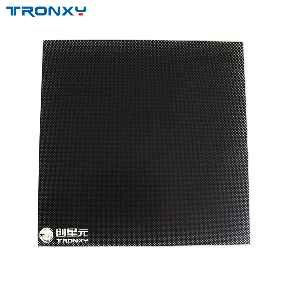 Tronxy 3d принтер с подогревом кровать сборка поверхности стеклянная пластина ultraase 330*330/220*220 толщина 4 мм 3d принтер запчасти Горячая кровать