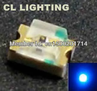 CE& Рош) 0805 чип LED Blue SMD светодиоды 460-475nm 3.0-3.5 В