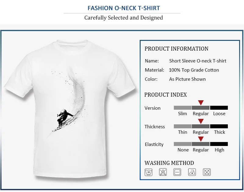 100% Cotton Fabric Mens Short Sleeve Tops T Shirt Powder Street Fall T Shirts Slim Fit Discount O-Neck Tee Shirts Top Quality Powder