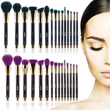 15Pcs Pro Makeup Brushes Cosmetic Powder Foundation Make Up Brush Set