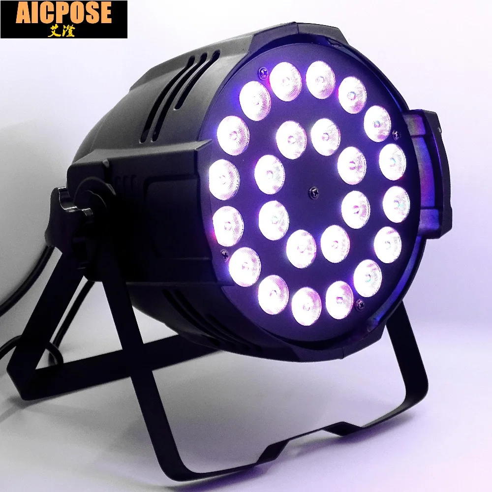 Прожектор светодиодный алюминиевый 4 в 1 20 шт./лот 24x12 Вт Вт|rgbw 4in1|stage lightpar 64 |