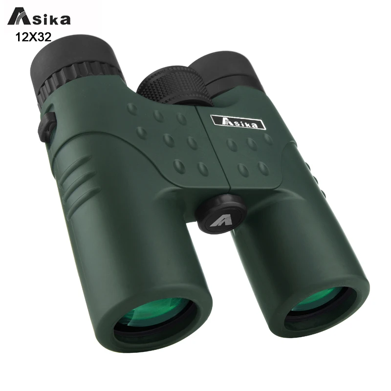Asika العسكرية HD 12x32 مناظير المهنية الصيد تلسكوب التكبير عالية الجودة الليلية العدسة قوية المدمجة للماء