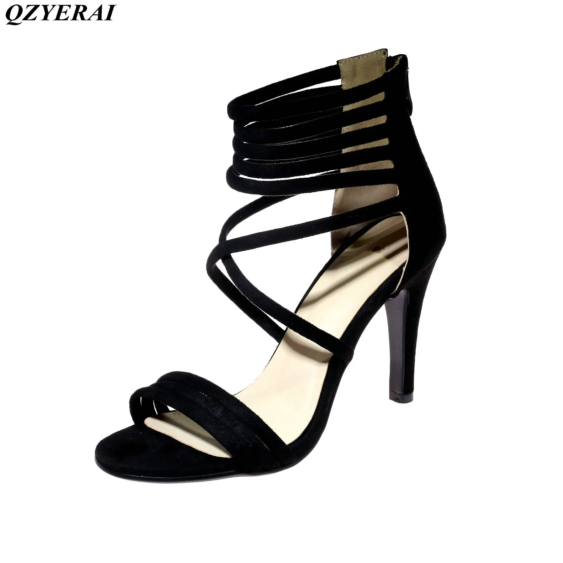 

QZYERAI New arrival fine sandals fashion and simple comfort ankle womens shoes European sexy style