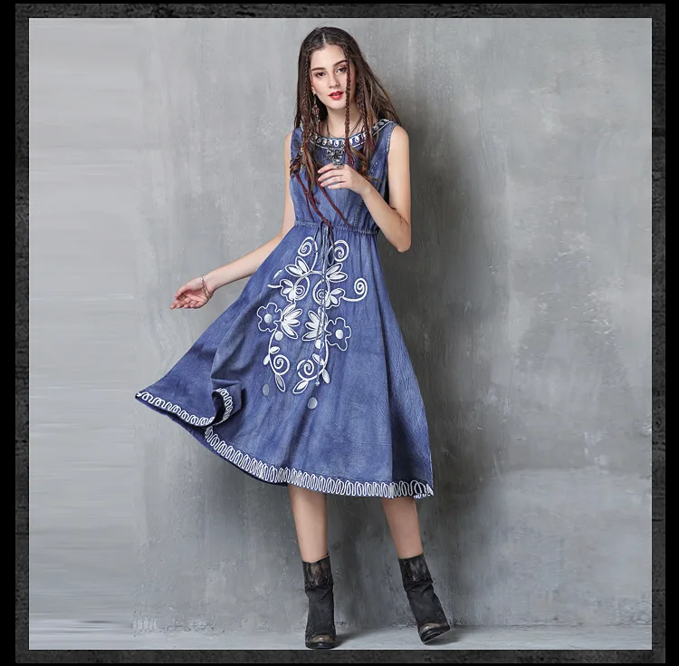  New Denim Women Dresses (13)