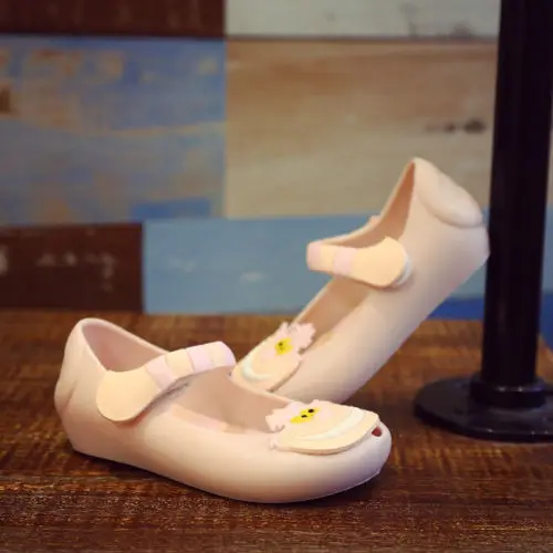 

Hot Summer Animals Cute Monkey Sandals Jelly Buckle Strap Solid Shoes Kids Girl Gift New Toddler Fashion