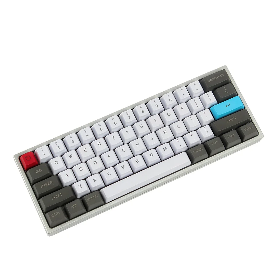YMDK под заказ 61 87 104 ANSI OEM профиль Толстая клавиатура PBT для переключателей Cherry MX