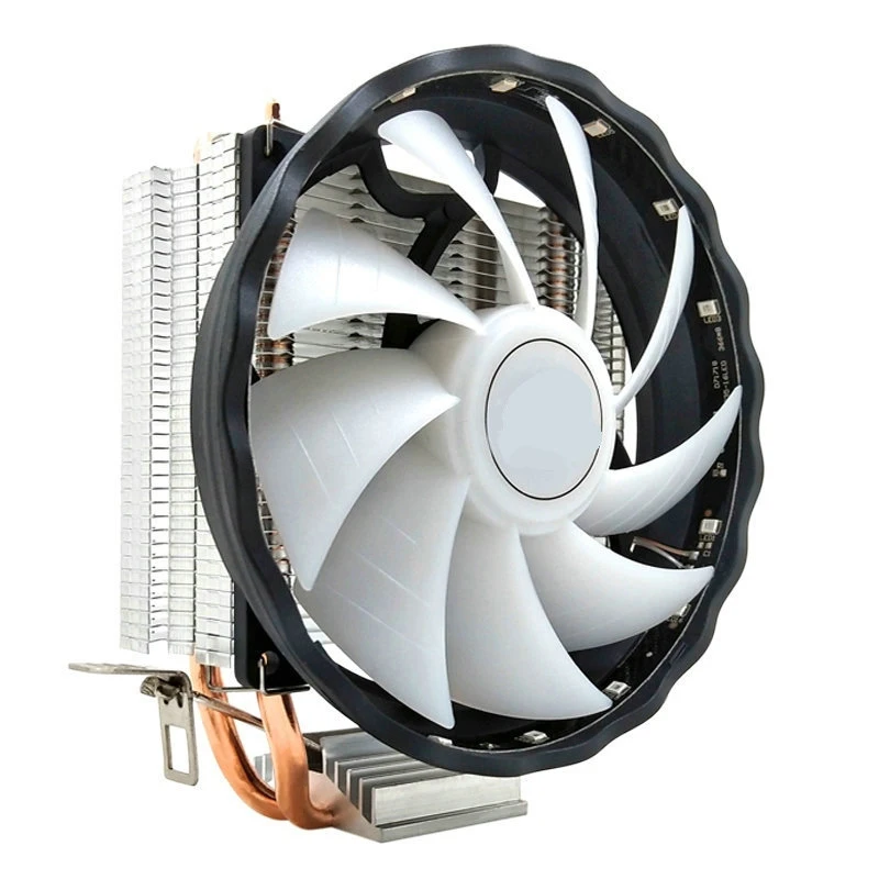 3Pin CPU Cooling Cooler RGB LED Heatsink Fan 4 Heatpipe Radiator CPU Cooler For Intel LGA 3