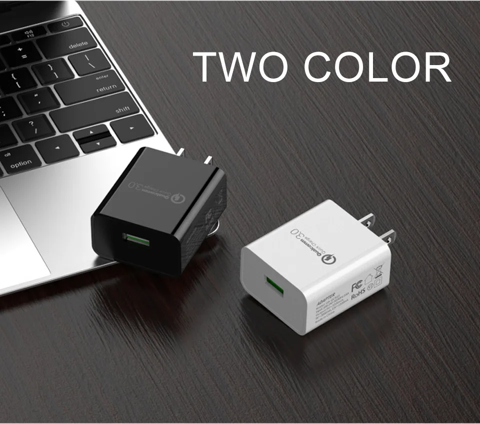 US Charger QC3.0 Fast Charging Mobile Phone Chargers USA Electrical Socket For Electronic Equipment in United States (9)
