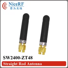 10 шт./лот SW2400-ZT48 2,4 ГГц прямой стержень антенна