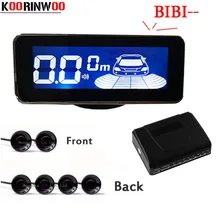 Koorinwoo новейший ЖК-экран парктроник автомобильные парковочные датчики 6 Buzzer Alert Probes автомобильный детектор автомобиля Parkmaster Реверсивный назад